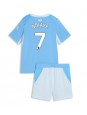 Manchester City Iliman Ndiaye #7 Replika Hemmakläder Barn 2026-27 Kortärmad (+ byxor)